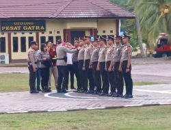 64 Personel Polres Parigi Moutong Naik Pangkat di Akhir Tahun 2024