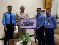 Pemkab Parigi Moutong Terima Dana CSR PT Bank Sulteng