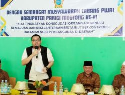 Pj Bupati Parigi Moutong Buka Muscab PWRI Ke – VI