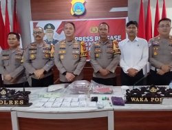Polres Parigi Moutong Rilis Data Kasus Sepanjang Tahun 2024