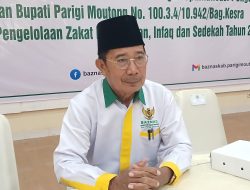 Baznas Parigi Moutong Realisasikan Rp1,4 Miliar Pemasukan ZIS 2024