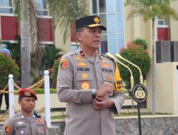 Wakapolda Sulteng Ajak Personel Jaga Kehormatan Institusi Polri