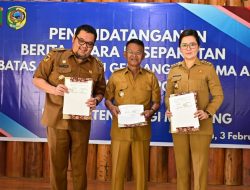 Poso – Parigi Moutong Sepakati Tapal Batas dan Pintu Gerbang Bersama