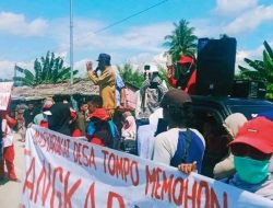 Unjuk Rasa Tuntut Penutupan Tambang Emas Ilegal di Taopa dan Moutong