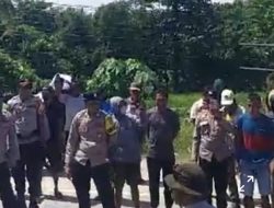 Amankan Aksi Demo Tolak Tambang di Parigi Moutong, Polres Terjunkan 52 Personel Gabungan