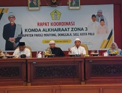 Ketua Utama Alkhairaat Buka Rakor Komda Zona Tiga di Parigi Moutong