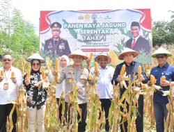 Kapolda Sulteng Pimpin Panen Raya Jagung Serentak, Wujudkan Asta Cita