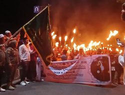 Pawai Obor Ramaikan Tarhib Ramadhan 2025, Ini Pesan Pj Bupati Parigi Moutong