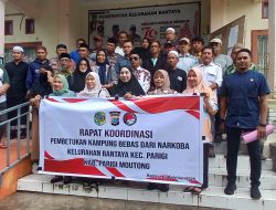 Polres Parigi Moutong dan Pemkab Bentuk Kampung Bebas Narkoba di Bantaya