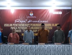 Pemkab Parimo Hadiri Rakor Usulan Penetapan Hari dan Tanggal Pelaksanaan PSU