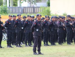 2 SSK Brimob Dikerahkan, Polda Sulteng Matangkan Pengamanan PSU Parigi Moutong