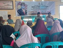 Reses di Dapil IV Kecamatan Moutong, Infrastruktur Jalan Mendominasi Usulan Warga