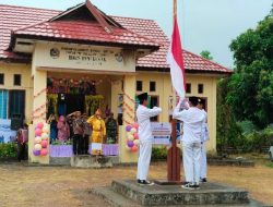 Meski Diguyur Hujan Gerimis, Upacara Hardiknas di Kasimbar, Parigi Moutong Tetap Khidmat