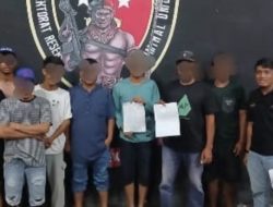 Polda Sulteng Amankan 7 Juru Parkir Liar yang Meresahkan Warga Palu