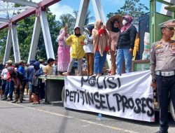 PRT Demo Tolak Tambang Ilegal di Parigi Moutong, Ancam Blokade Jalur Trans Sulawesi