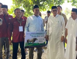 Bupati Parigi Moutong Salurkan Hewan Qurban Bantuan Presiden RI di Desa Tada Timur