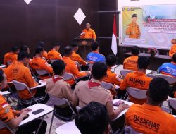 SAR Palu Gelar Latihan Kesiapsiagaan Kecelakaan Kapal di Teluk Palu