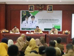 Bupati dan Wabup Parigi Moutong Pimpin Rapat Kerja Perdana, Fokus pada 12 Program Strategis