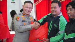 Kapolda Bagi Sembako dan Pemeriksaan Gratis untuk Ojol di HUT Bhayangkara ke – 79