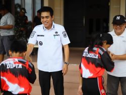 Bupati Parigi Moutong Lepas Tim Karate LEMKARI ke Kejuaraan “Wadokai Day” di Palu