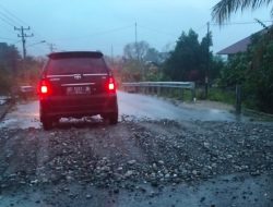 Jalan Trans Sulawesi di Parigi Moutong Sempat Amblas, Kini Sudah Bisa Dilalui