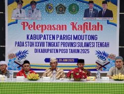 Parigi Moutong Lepas 21 Kafilah Ikuti STQH ke-XXVIII di Poso