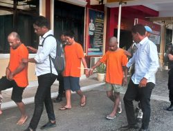 Resmob Polres Parigi Moutong Tangkap Pelaku Curanmor Asal Gorontalo, Sita 8 Unit Motor