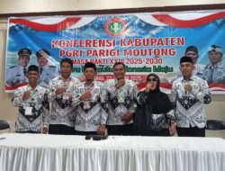 Gazali Terpilih Jadi Ketua PGRI Parigi Moutong Periode 2025–2030