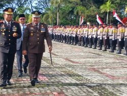 Kapolres Parigi Moutong Pimpin Upacara Hari Bhayangkara, Tekankan Profesionalisme Polri