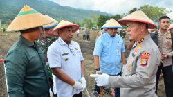 Tanam Jagung Serentak, Polda Sulteng Targetkan 4.600 Ton