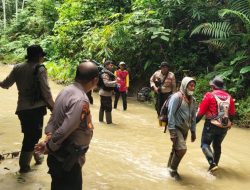 Waka Polres Parimo Pimpin Penertiban PETI di Oncone Raya, Delapan Mesin Diamankan