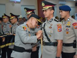 Kapolda Sulteng Pimpin Sertijab Pejabat Baru, Tiga Jabatan Strategis Berganti