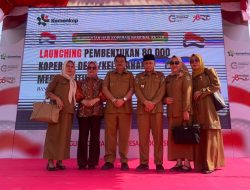 Dukung Ekonomi Desa, Wabup Parimo Ikuti Launching Nasional Kopdes Merah Putih