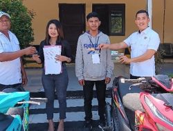 Kerja Cepat Satreskrim Polres Parimo Motor Hilang Ditemukan, Pemilik Bahagia