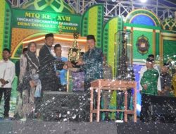 MTQ ke-XVII Kecamatan Kasimbar Resmi Ditutup, Desa Labuan Donggulu Raih Juara Umum