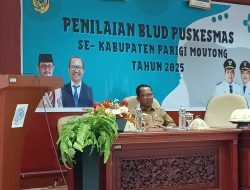 Dorong Layanan Kesehatan Berkualitas, Bupati Parimo Buka Pra Penilaian BLUD Puskesmas
