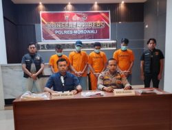 Empat Tersangka Pengeroyokan Pemuda di Bahodopi Ditahan, Polisi Amankan Sejumlah Barang Bukti