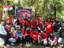 Rayakan 17 Agustus, Pemuda Toboli Barat Gelar Kemah Merah Putih di Destinasi Wisata Baru
