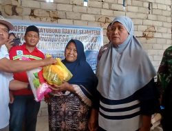 Koperasi Kayuboko Rakyat Sejahtera Perkuat Peran Sosial Lewat Pembagian 575 Paket Sembako