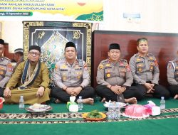 Peringatan Maulid Nabi di Polres Parigi Moutong, Kapolres Ajak Teladani Akhlak Rasulullah