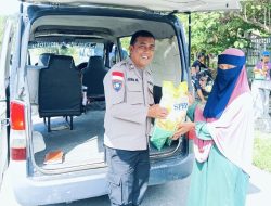 Ringankan Beban Warga, Polres Parigi Moutong Salurkan 69 Ton Beras Lewat GPM