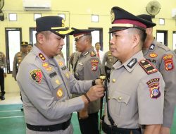 Kapolres Parigi Moutong Pimpin Upacara Sertijab Kapolsek Tomini