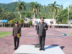 Kobarkan Semangat Persatuan, Kapolres Parimo Pimpin Upacara Sumpah Pemuda ke-97