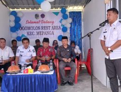 Rest Area Ogomolos Jadi Pusat Pengembangan UMKM, Pemkab Parimo Dorong Ekonomi Desa
