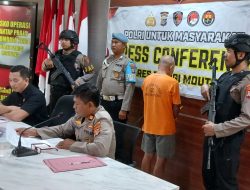 Polres Parigi Moutong Bekuk Pelaku Persetubuhan Anak