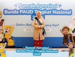 Dorong Layanan PAUD Berkualitas, Bunda PAUD Parigi Moutong Raih Apresiasi Nasional 2025