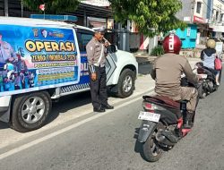 Satlantas Polres Parigi Moutong Sasar Tujuh Pelanggaran Utama di Operasi Zebra 2025