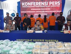 Tiga Pekan Menjabat, Kapolda Sulteng Pecahkan Rekor Tertinggi Ungkap 60 Kilogram Sabu