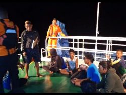 KM Bonanza 02 Mati Mesin di Perairan Balantak, Basarnas Evakuasi 12 ABK