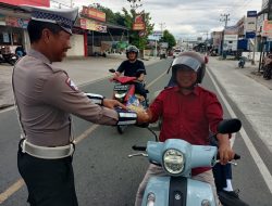 Edukasi Keselamatan Warnai Operasi Zebra Tinombala di Parigi Moutong